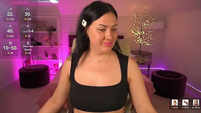 VelvetLuck élő XXX-chatje