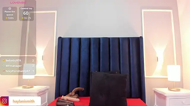 Chat +18 de HAYLANISMITH ao vivo