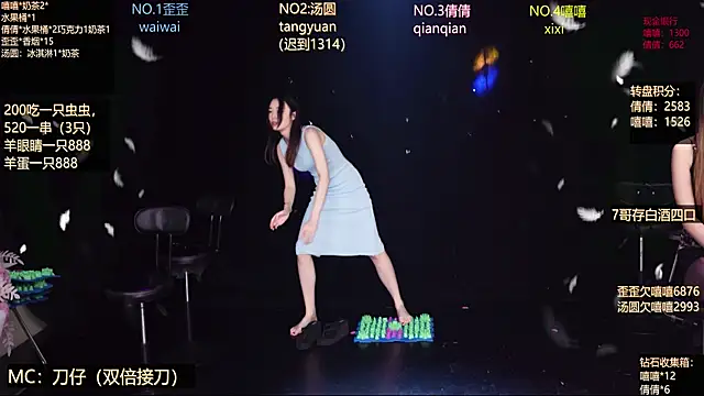 Bgirl-001 élő XXX-chatje