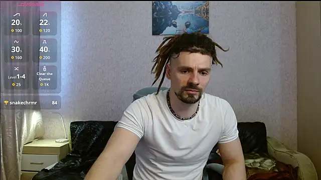 Aestheticguy101 webkamerás műsora
