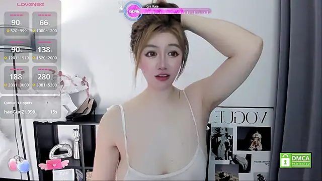 Cute_Mango élő XXX-chatje