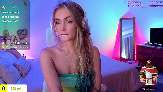 XXX chat uživo modela PrincessVS