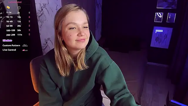 BellaDreamy élő XXX-chatje