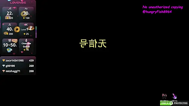 Sembang XXX Secara Langsung hungryFish8964_