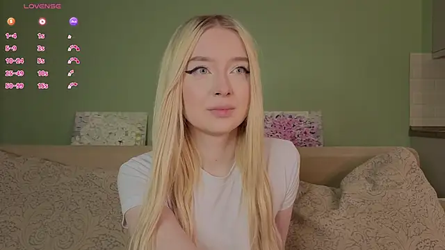 ChristinBland élő XXX-chatje