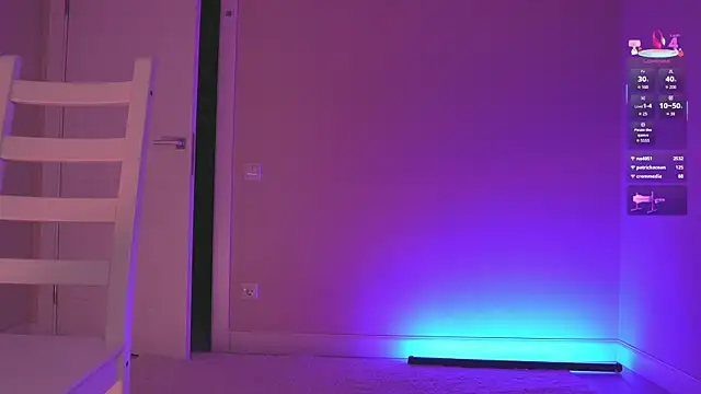 Chatroom XXX en direct de Miablueye