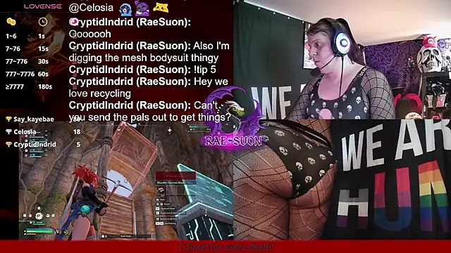 Rae-Suon Webcam show