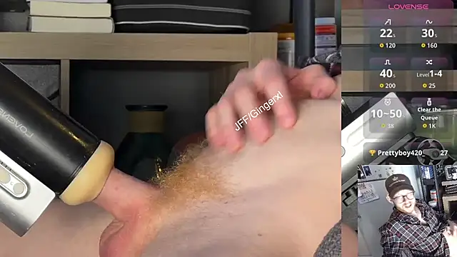 Gingerxl8のウェブカメラショー