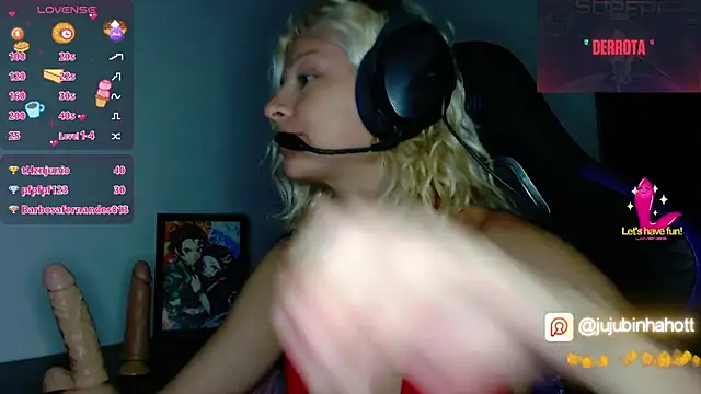 Show de jujubinhahot na webcam