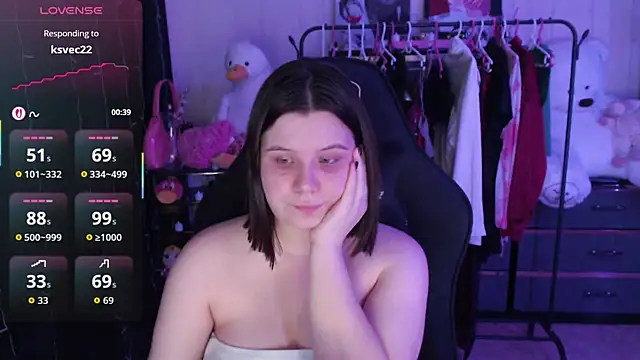 แชท XXX สดของ AmyVibess