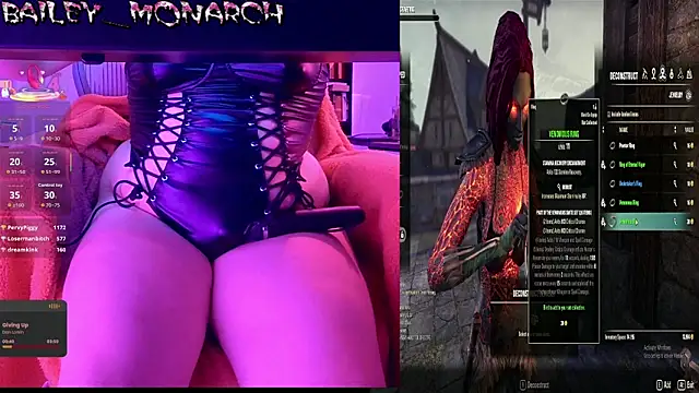 baileymonarchのウェブカメラショー