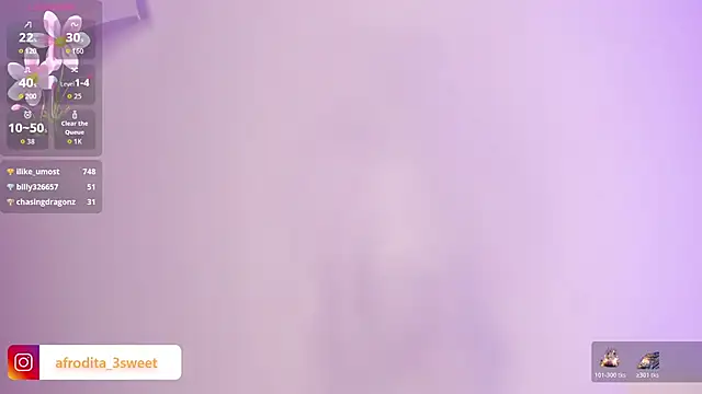 Afrodita_sweeet Adlı Modelin Canlı XXX Sohbeti