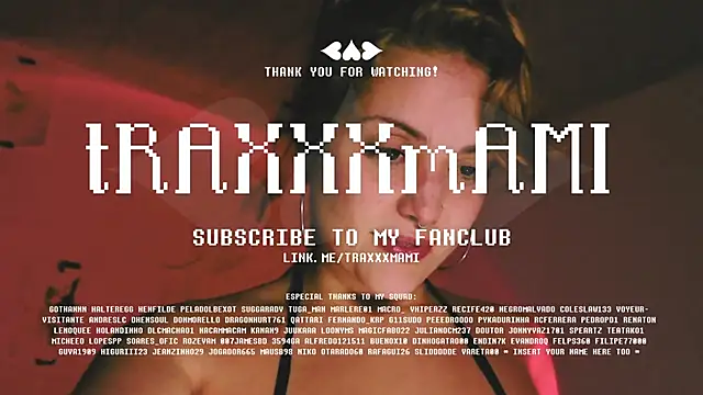 Živý XXX chat tRAXXXmAMI