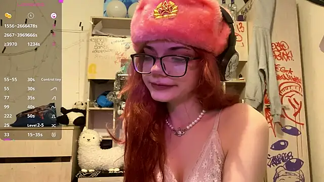 RedHeadCat élő XXX-chatje