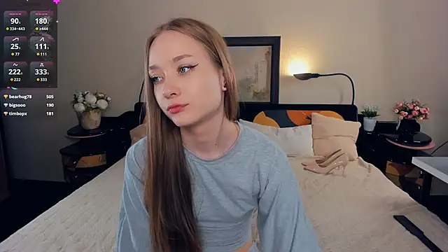 AdalineSheetz Adlı Modelin Canlı XXX Sohbeti