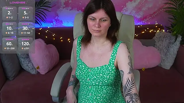 TinaMelt webkamerás műsora