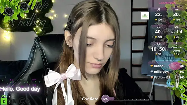 XXX chat uživo modela CherryBloom777