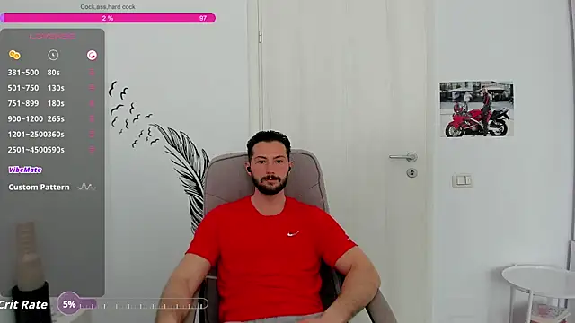 ZackFraserのライブXXXチャット