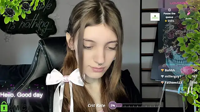 Živý XXX chat CherryBloom777