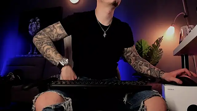 Show de uptomatty na webcam