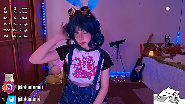 bluelen's Live XXX Chat