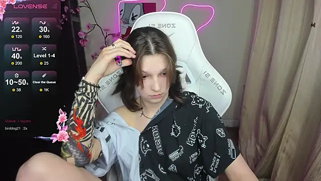 Chat +18 de AudreyyKim ao vivo