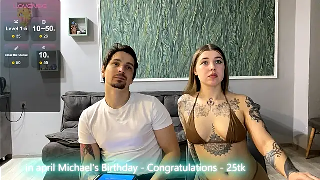 Miley_and_Michael Pertunjukan Webcam