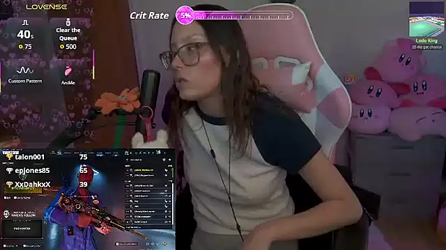 โชว์เว็บแคมของ SpaceCowWhore