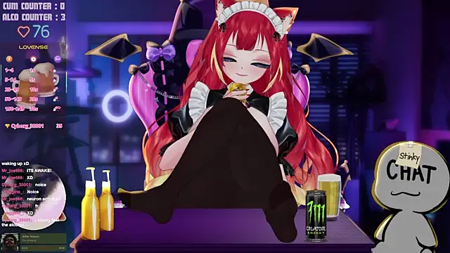 LewdFoxy_VT: онлайн-секс-чат