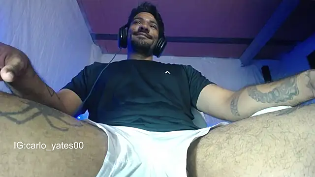 Carlo_yates: διαδικτυακό σόου στην κάμερα