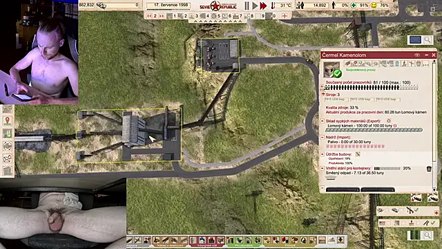 Show modela Happy_Michal na web-kameri