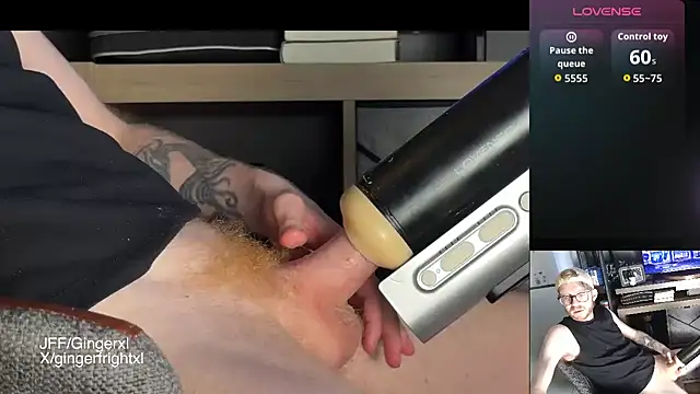 Pertunjukan Kamera Web Gingerxl8