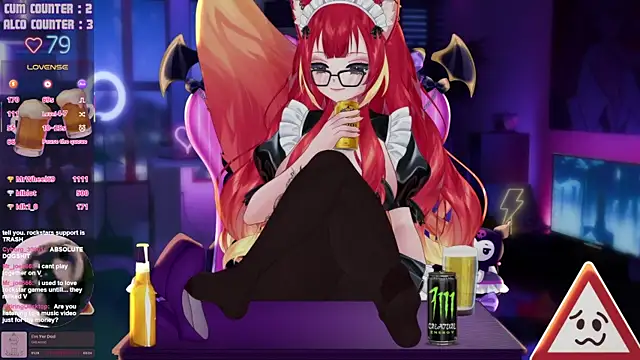 LewdFoxy_VT's Live Sex Cam Show