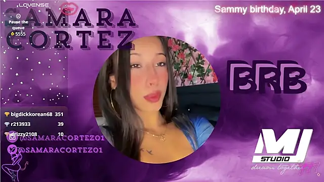 SamaraCortez Chat XXX live