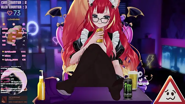 LewdFoxy_VT Show Webcam