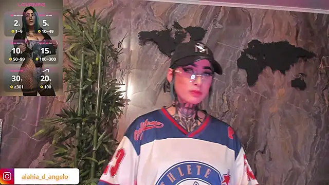 Alahia_Dangelo Adlı Modelin Canlı XXX Sohbeti