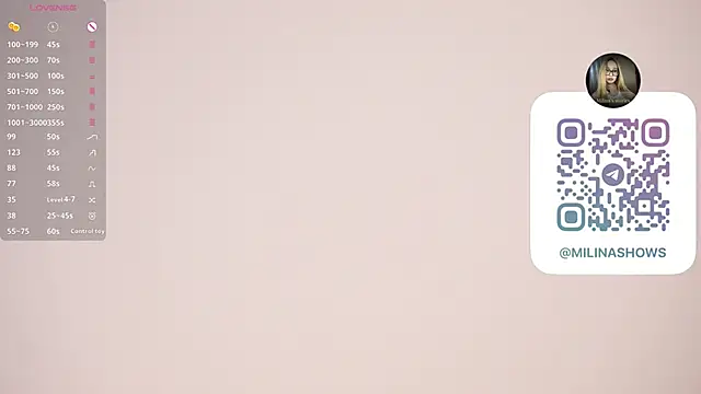 BeckiHoffer élő XXX-chatje