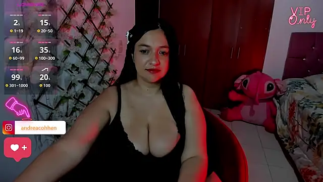 Chat +18 de andrea-cohen ao vivo