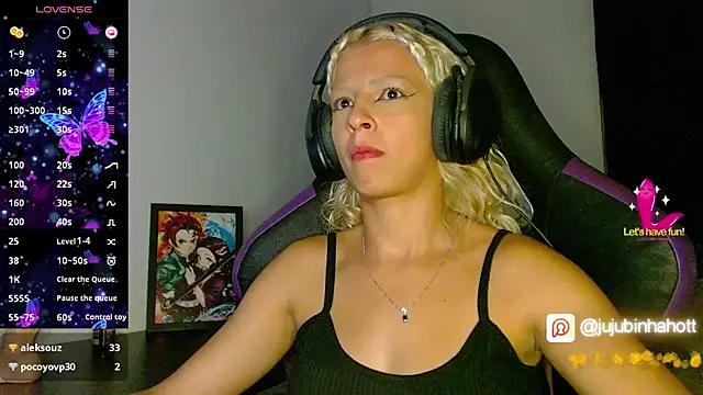 Show de jujubinhahot na webcam