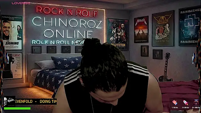 Show modela chino_roz na web-kameri