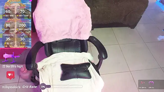 MilkyXSakura Obrolan Langsung XXX