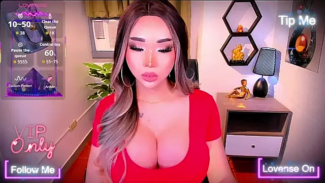 Show de _prettyjawdropper_ na webcam