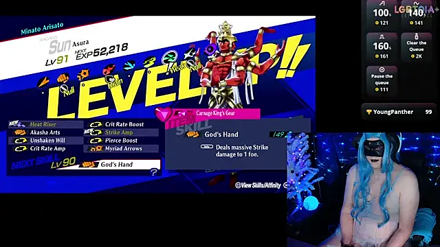 StarshineMoonspark: διαδικτυακό σόου στην κάμερα