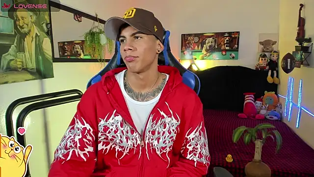 Show modela Damian_latinxxx na web-kameri