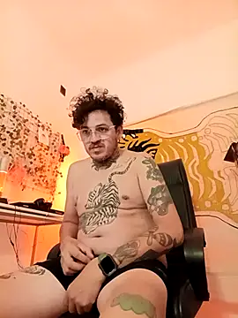 Show de helloandi na webcam