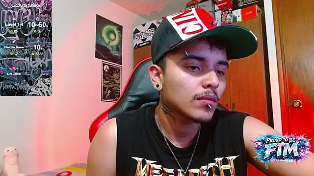 Show de Hgp3riodictabl3 na webcam