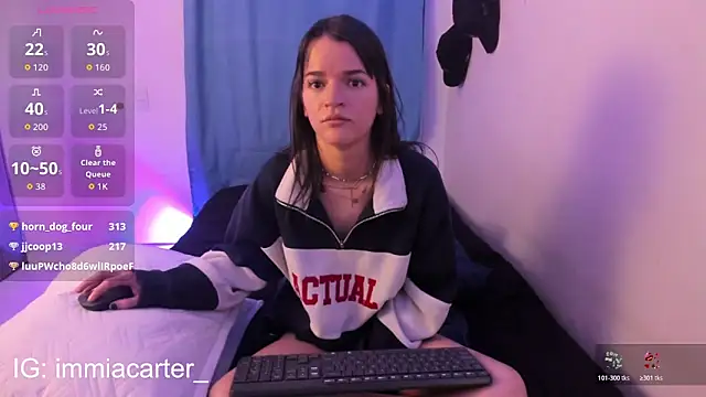 miaxcarter Adlı Modelin Canlı XXX Sohbeti