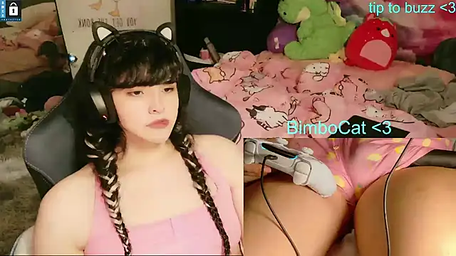 Chat +18 de BimboCat ao vivo