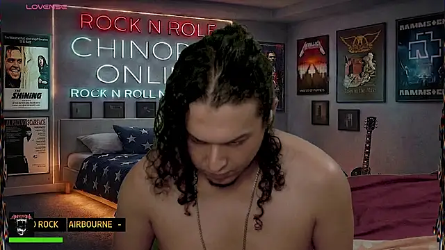 chino_roz 网络视讯表演