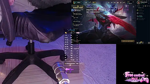 XXX chat uživo modela DaphneContry